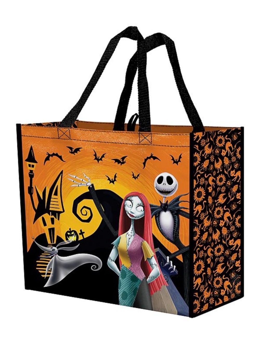The Nightmare Before Christmas Halloween Tote Bag Reusable ExtraLarge Jack Sally
